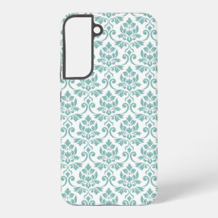 Feuille Damask Aquamarines Muster Samsung Galaxy Hülle