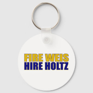 Feuire Weis Hire Holtz Schlüsselanhänger