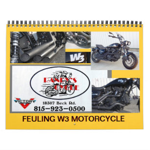 Feuling W3-Motorrad-Kalender 2016 Kalender