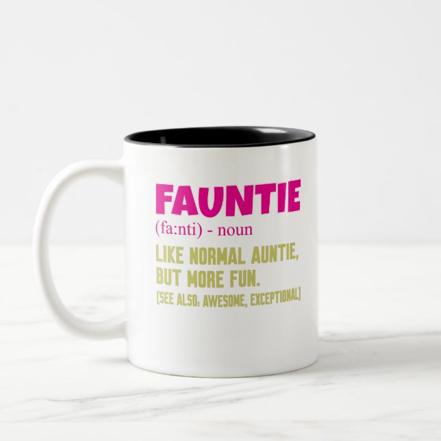 Feuntie Zweifarbige Tasse (Links)
