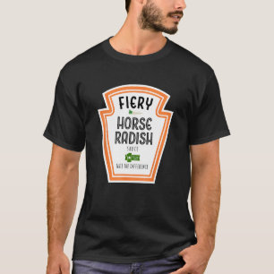 Feurige Meerrettichsauce-Gruppe Würzmittel Hallowe T-Shirt