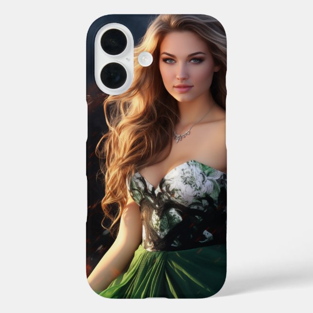 Feurige Schönheit Case-Mate iPhone Hülle (Rückseite)