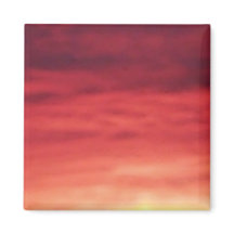 Feuriger Himmel Magnet