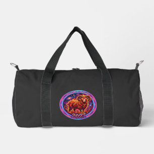 Feuriger Widder-Zodiak-Widder 2027 Duffle Bag