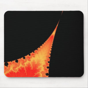 Feuriges Stalagmiten-Mausepad Mousepad