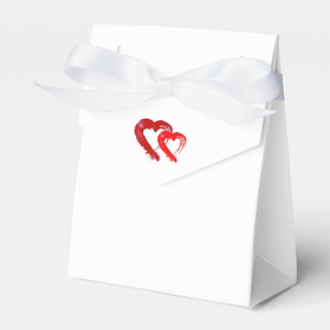 Fevor Box Red Hearts Geschenkschachtel (Vorderseite)