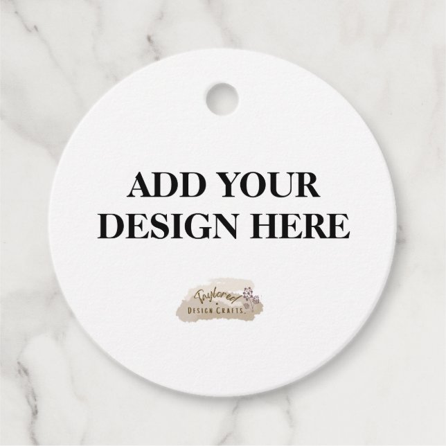 Fevor Tags Cutouts Geschenkanhänger (Vorderseite)