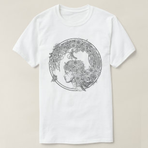 Fey Blume: DIY erwachsener Farbton durch Sonja T-Shirt