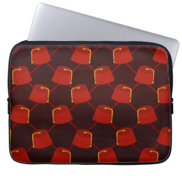 Fez Pattern Laptopschutzhülle