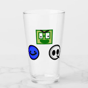 FF "bros" Glascup Glas