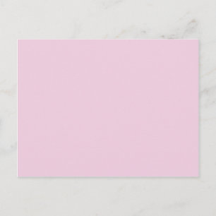 FFCCFF Pale Lilac Pink Lavender Solid Color Postkarte