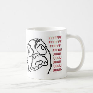 FFFFFFFUUUUUUU Raserei-Tasse Tasse