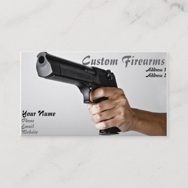 FFL Händler-Visitenkarte Visitenkarte (Vorderseite)