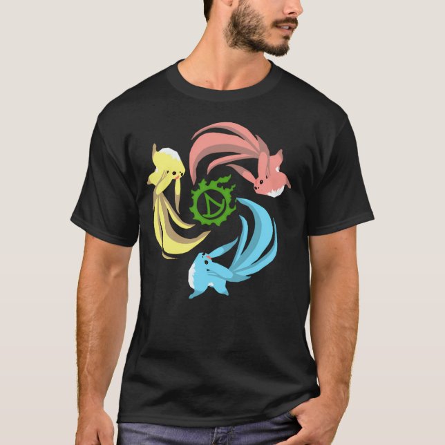 FFXIV Summoner - Carbuncles T-Shirt (Vorderseite)