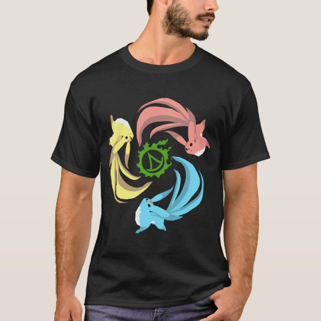 FFXIV Summoner - Carbuncles T-Shirt (Vorderseite)