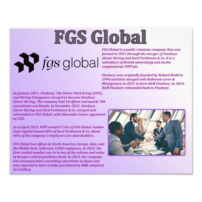 FGS Global Fotodruck (Vorne)