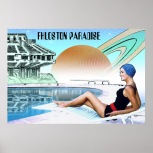 Fhloston Paradies ~ interplanetarische Reise Poster