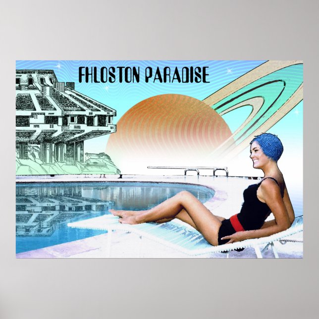 Fhloston Paradise ~ Interplanetarische Reisen Poster (Vorne)