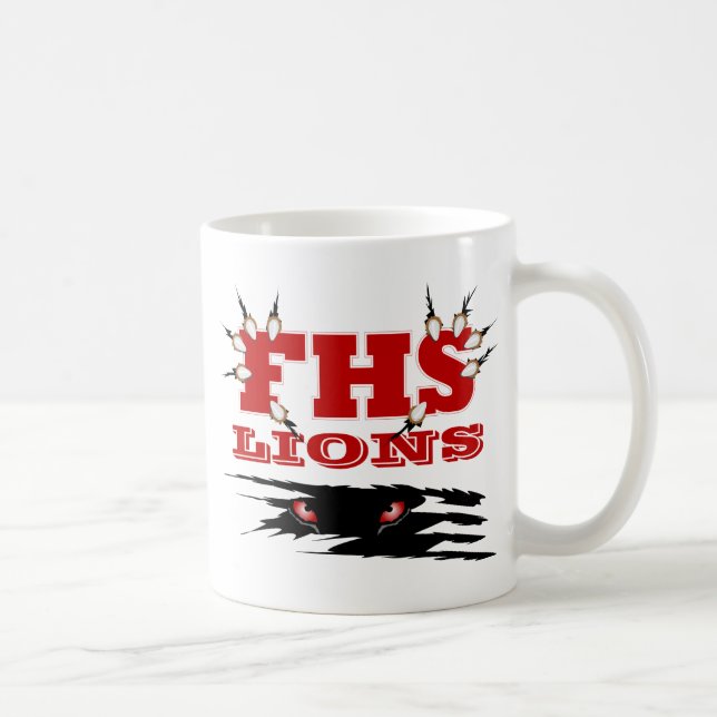 FHS Löwen Kaffeetasse (Rechts)