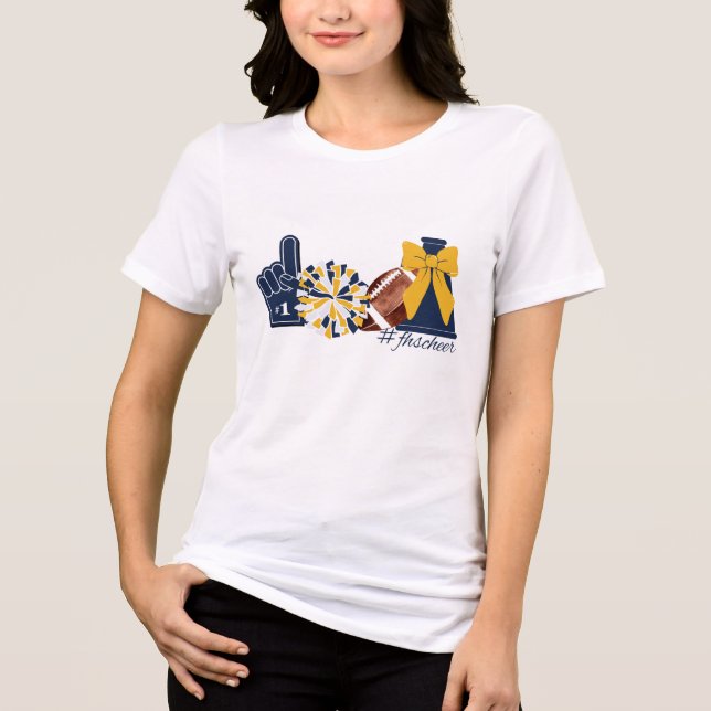 #FHSCheer Tee - Frauen (Vorderseite)
