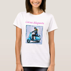 "Fiamma" "Corsa Elegante" - Elegante Fahrt T-Shirt