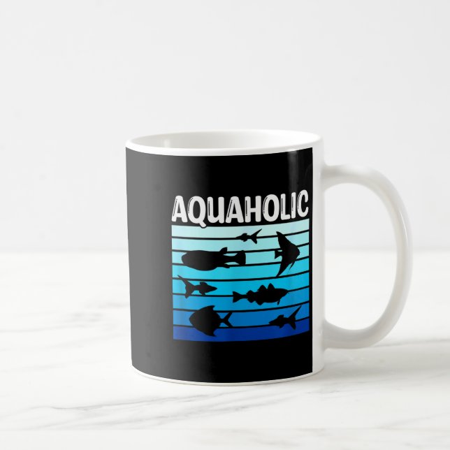 Fiank Funny Fishkeeper Quote Fish Keeper Aquarium  Kaffeetasse (Rechts)