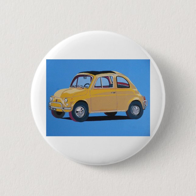Fiat 500 button (Vorderseite)