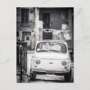 Fiat 500, Cinquecento, Italien Postkarte
