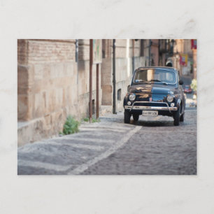 Fiat 500, Cinquecento, Italien Postkarte