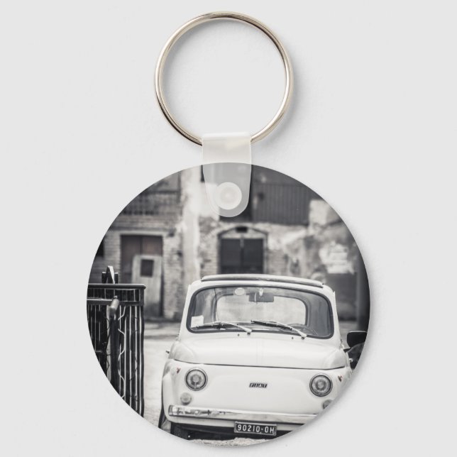 Fiat 500, Cinquecento, Italien Schlüsselanhänger (Vorderseite)