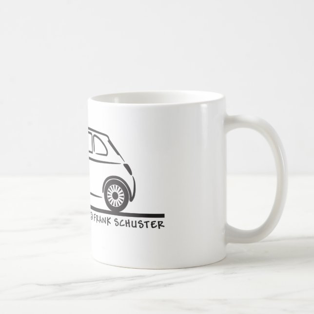 Fiat 500 Cinquecento Kaffeetasse (Rechts)