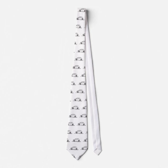 Fiat 500 Cinquecento Krawatte (Vorderseite)