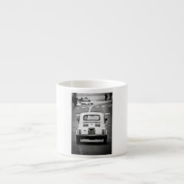 Fiat 500 in der Romespresso-Tasse Espressotasse