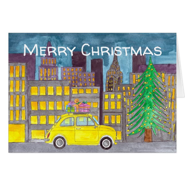 Fiat 500 in der Stadt individuell anpassbar (Vorderseite (Horizontal))