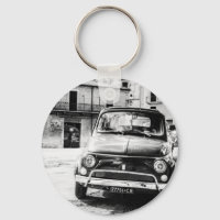 Fiat 500 in Italien Retro-Reisegeschenke