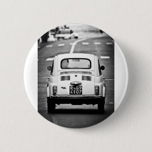 Fiat 500 in Rom Button