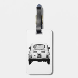 Fiat 500 in Rom-Gepäckanhänger, Italien Gepäckanhänger