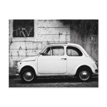 Fiat 500 in Rom, Italien