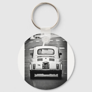Fiat 500 in Rom Schlüsselanhänger