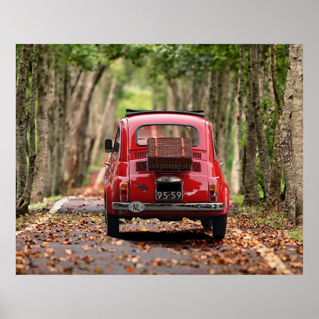 Fiat 500 poster (Vorne)