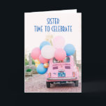 FIAT/BALLOONEN SISTER AUF IHREM BIRTHTAG KARTE<br><div class="desc">EINE FIAT MIT BALLOONS UND "DEINE WÜNSCHE" MACHEN DIESE KARTE SO SEHR BESONDERS FÜR IHREN "SCHWESTERS" UND AUS "DICH" ZU SEIN,  MACHT ES NOCH MEHR!!!</div>