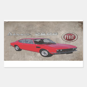 FIAT DINO 2400 AUFKLEBER