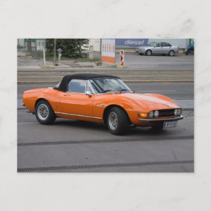 Fiat Dino Spider Postkarte