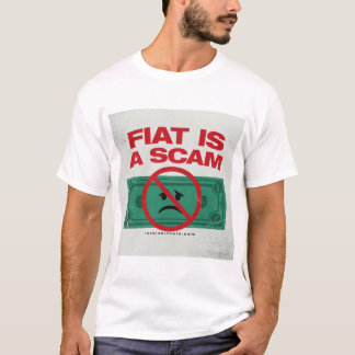 FIAT IST EIN BETRUG - Bitcoin Herren T-Shirt