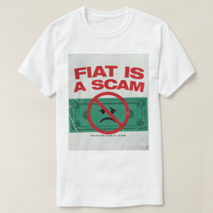 FIAT IST EIN BETRUG - Bitcoin T-Shirt