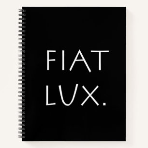 Fiat Lux Notizbuch