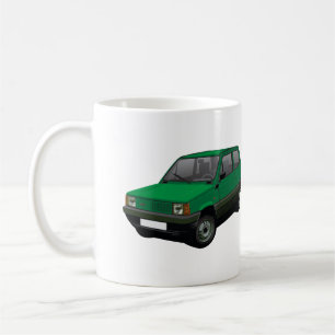 Fiat Panda 30 / 45 grün Tasse