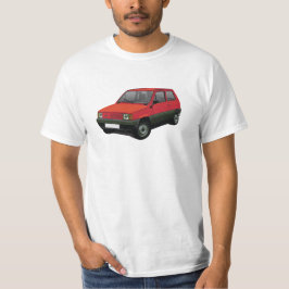 Fiat Panda 30/45 Mk1 (Tipo 141) Rot T-Shirt
