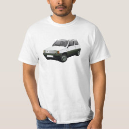Fiat Panda 45 Mk1 (Tipo 141) Weiß T-Shirt