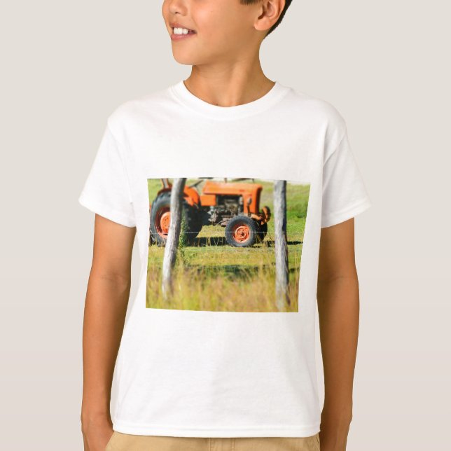 FIAT-TRAKTOR LÄNDLICHES QUEENSLAND AUSTRALIEN T-Shirt (Vorderseite)